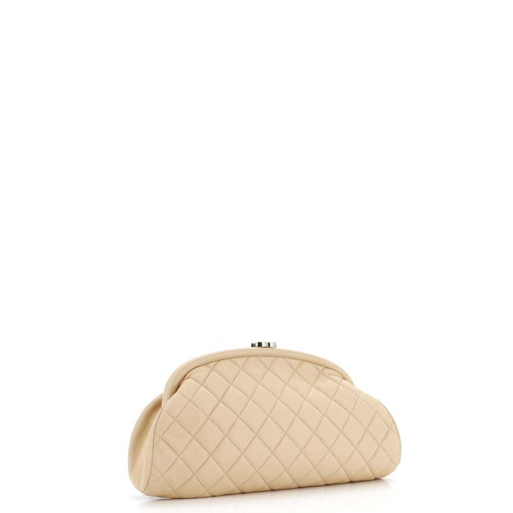 CHANEL Timeless Clutch Quilted Lambskin - image 3