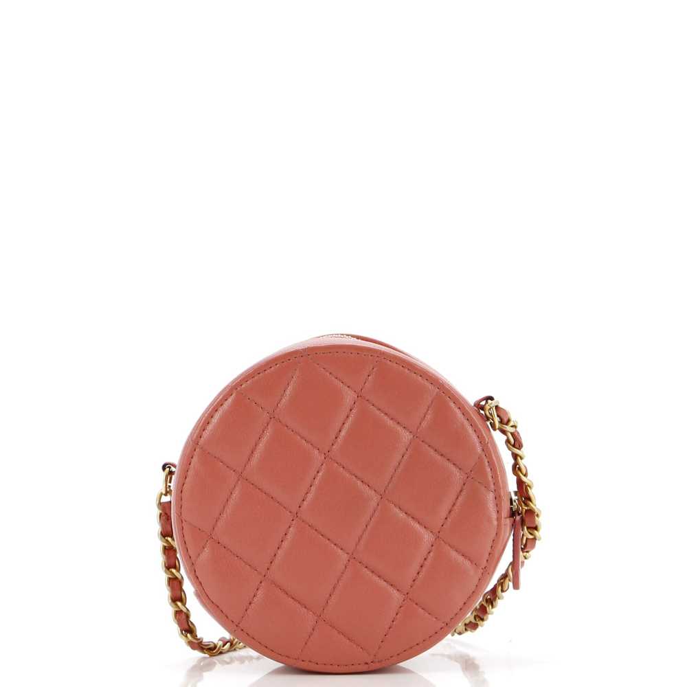 CHANEL Chain Infinity Round Clutch with Chain Qui… - image 4