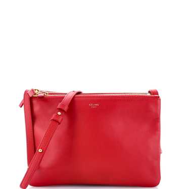 CELINE Trio Crossbody Bag Leather Small