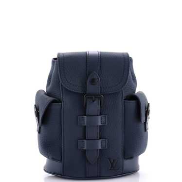 Louis Vuitton Christopher Backpack Taurillon Leat… - image 1