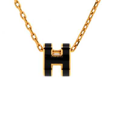 Hermes Pop H Pendant Chain Necklace