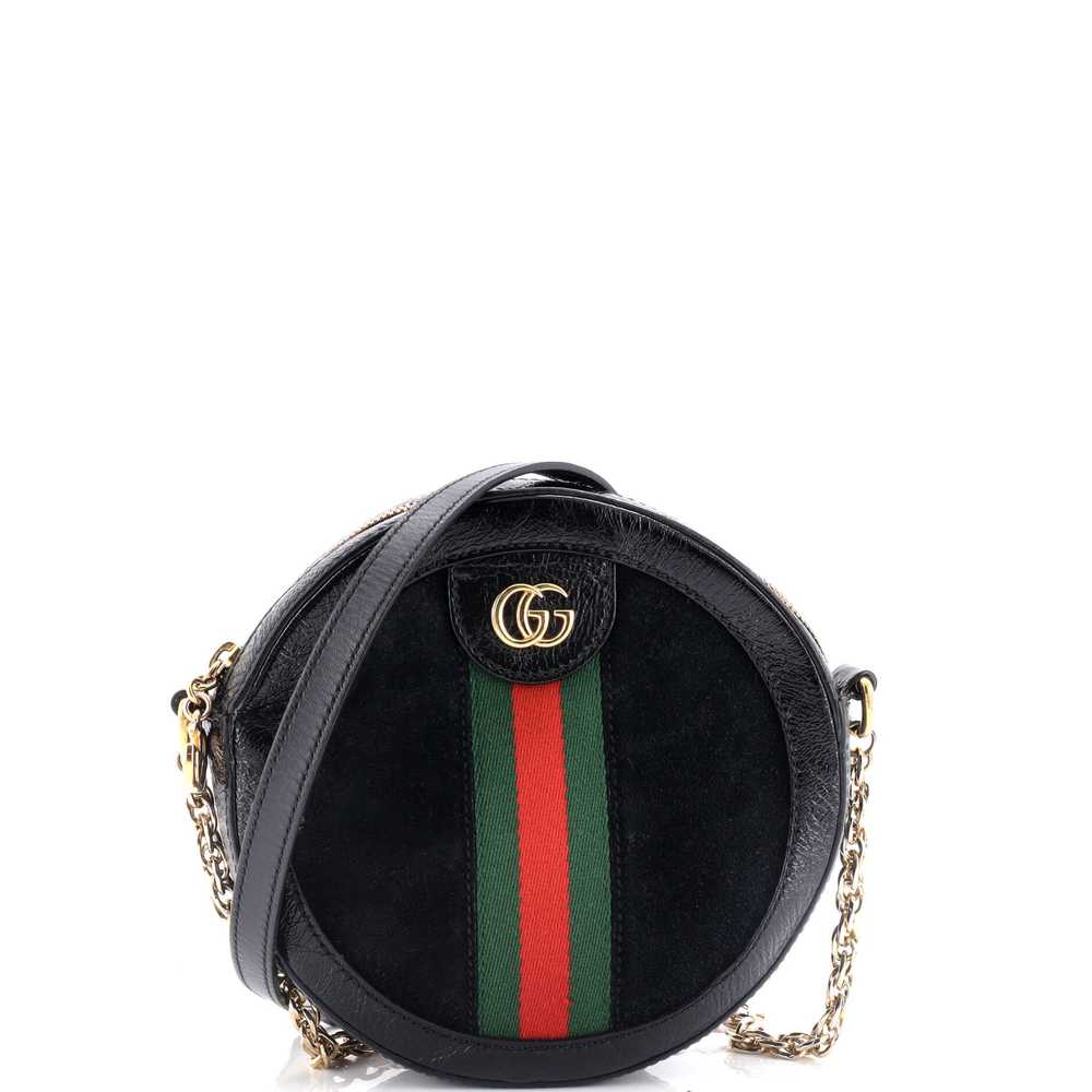 GUCCI Ophidia Round Shoulder Bag Leather Mini - image 1