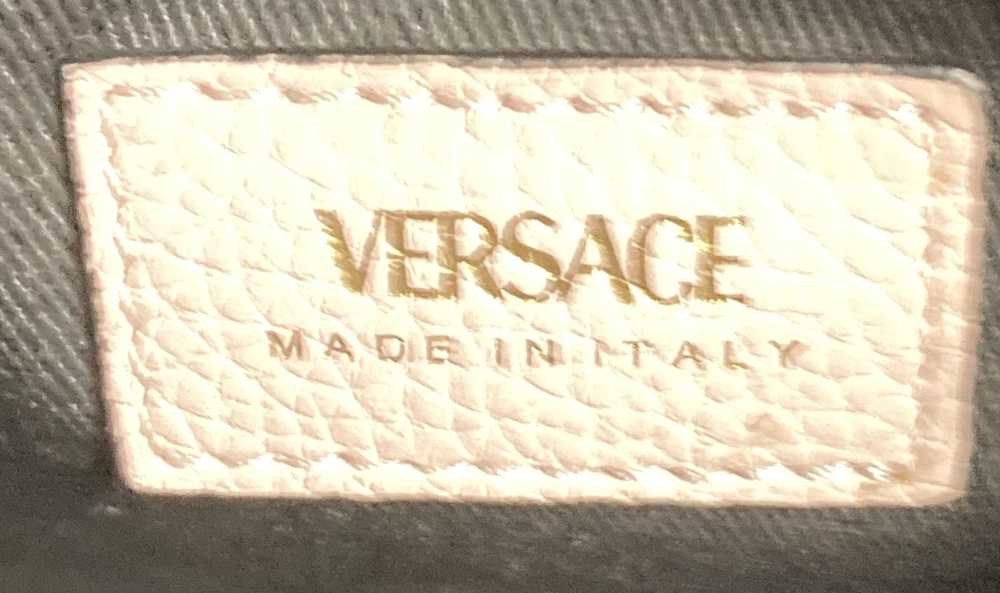 VERSACE Virtus Top Handle Tote Bag Leather Small - image 8