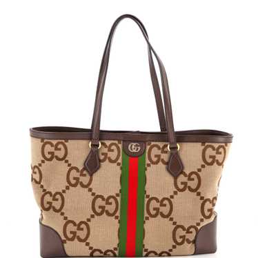 GUCCI Ophidia Shopping Tote Jumbo GG Canvas Medium