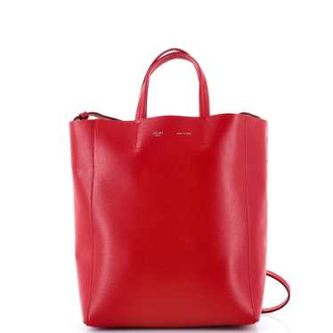 CELINE Vertical Cabas Tote Grained Calfskin Small