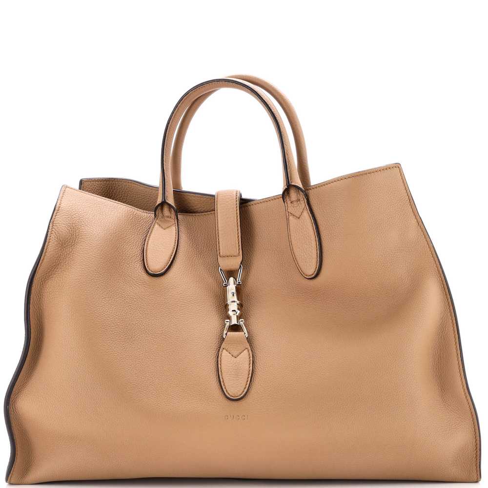 GUCCI Jackie Soft Tote Leather Large - image 1