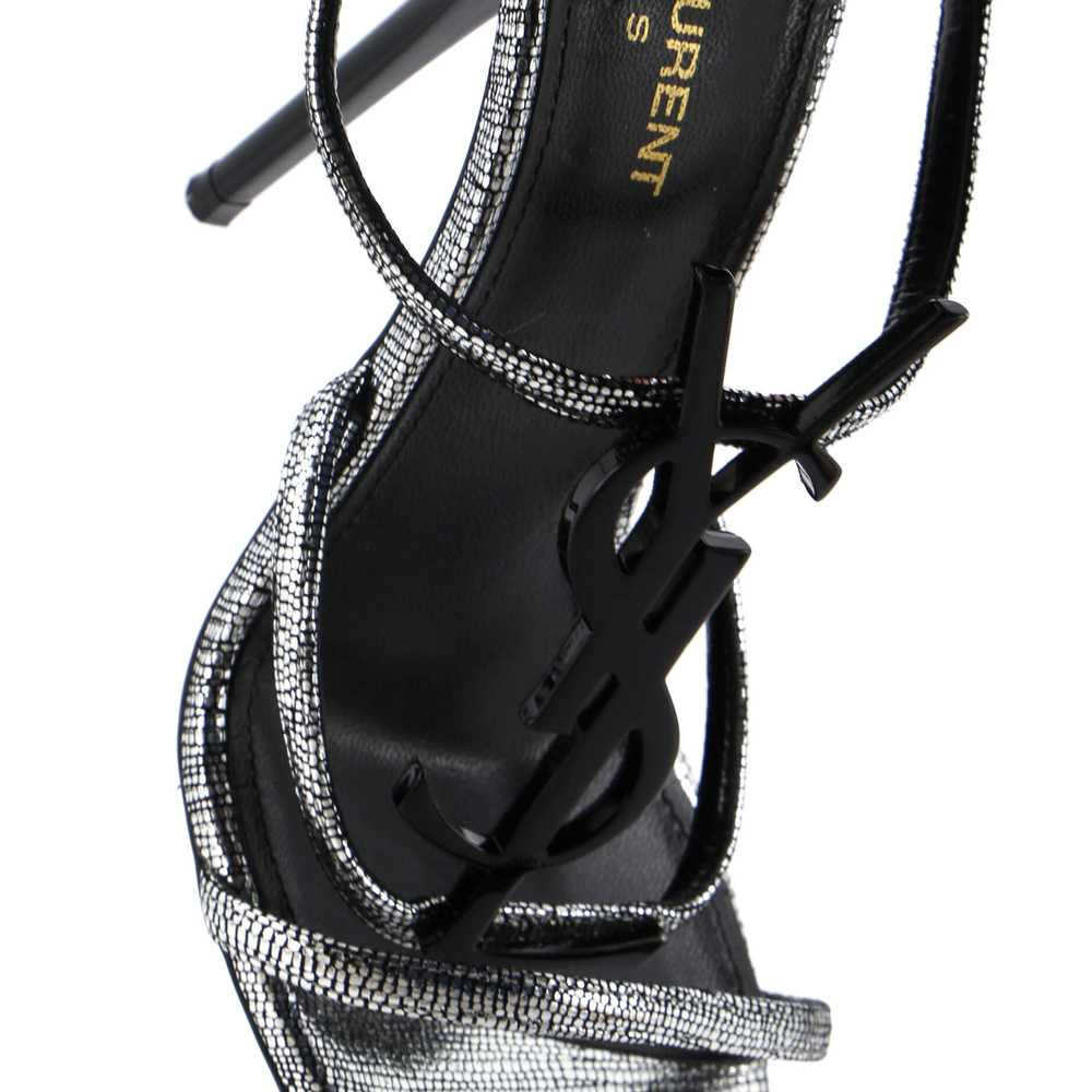 Saint Laurent Women's Cassandra Heeled Sandals Cr… - image 5