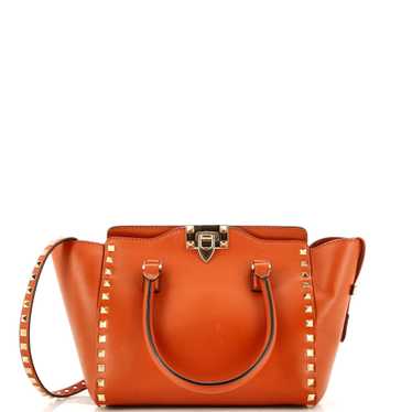 VALENTINO GARAVANI Rockstud Tote Rigid Leather Sm… - image 1