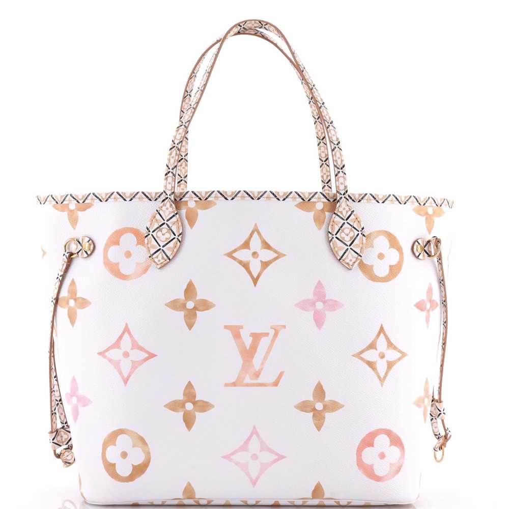 Louis Vuitton Neverfull NM Tote By The Pool Monog… - image 1