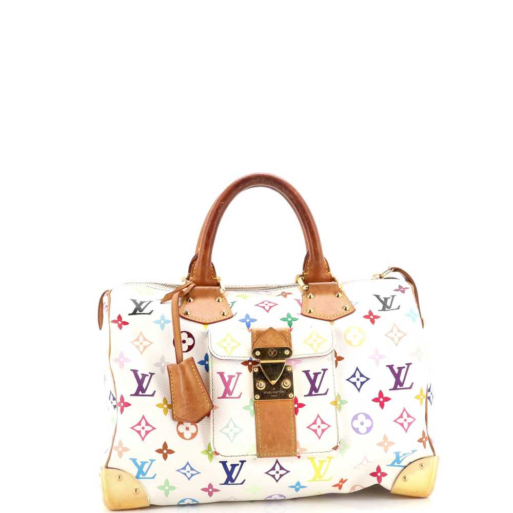 Louis Vuitton Speedy Handbag Monogram Multicolor … - image 2