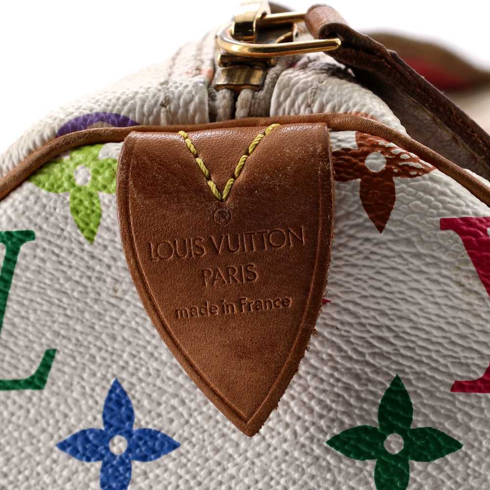 Louis Vuitton Speedy Handbag Monogram Multicolor … - image 8