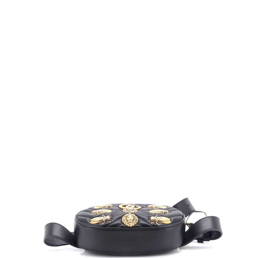 GUCCI GG Marmont Belt Bag Embellished Matelasse L… - image 4