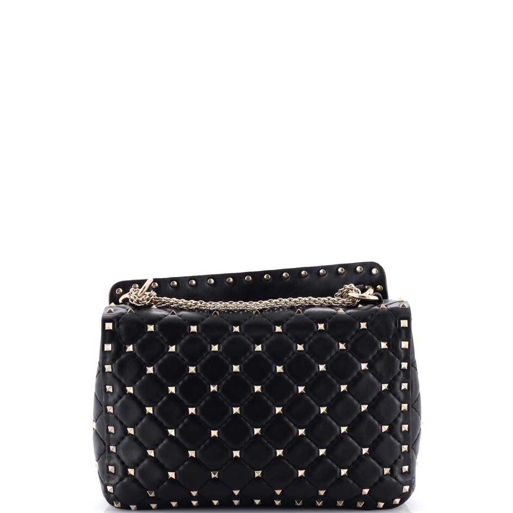 VALENTINO GARAVANI Rockstud Spike Flap Bag Quilte… - image 3