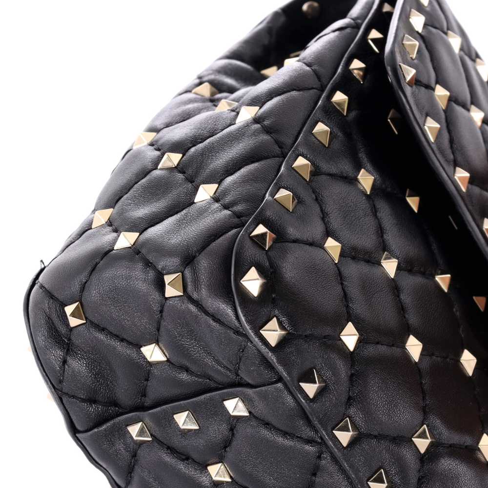 VALENTINO GARAVANI Rockstud Spike Flap Bag Quilte… - image 6