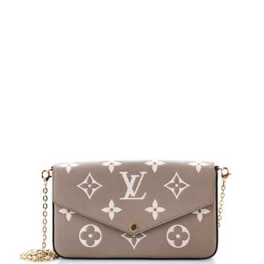 Louis Vuitton Felicie Pochette Bicolor Monogram Em