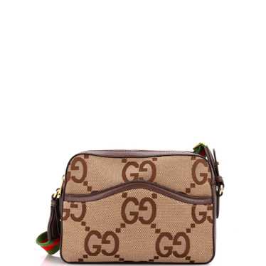 GUCCI Messenger Bag Jumbo GG Canvas