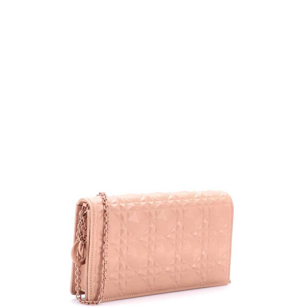 Christian Dior Lady Dior Wallet on Chain Pouch Di… - image 2