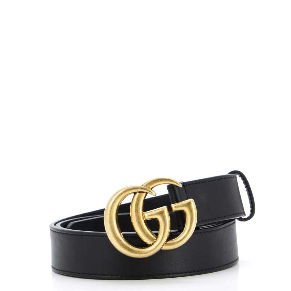 GUCCI GG Marmont Belt Leather Medium 90 - image 1