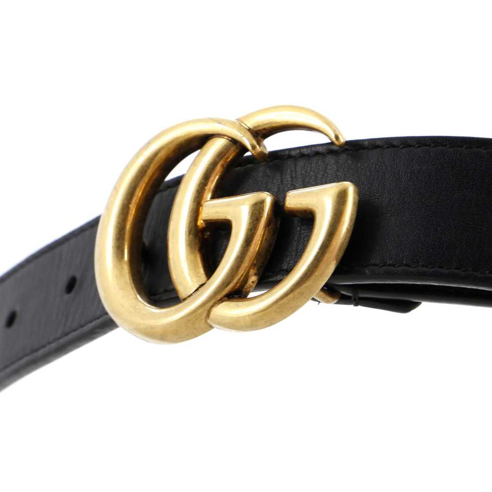 GUCCI GG Marmont Belt Leather Medium 90 - image 3