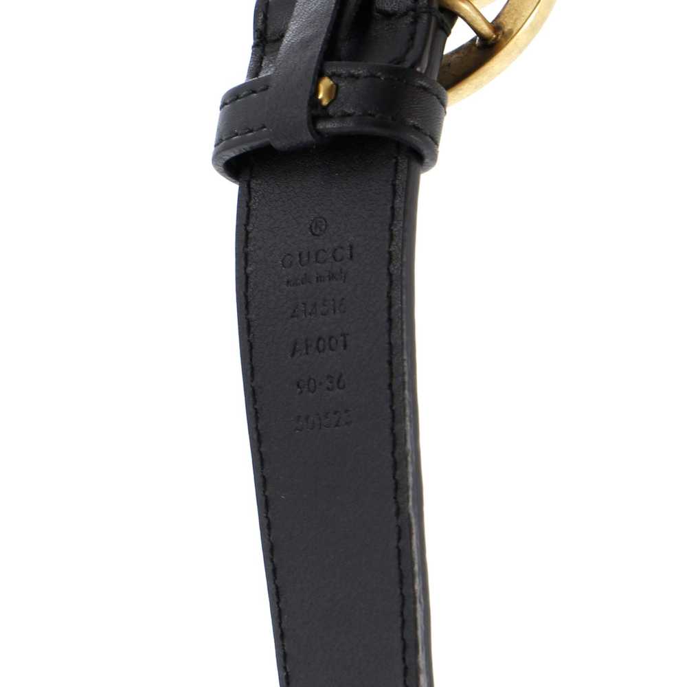 GUCCI GG Marmont Belt Leather Medium 90 - image 4