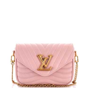 Louis Vuitton New Wave Multi Pochette Quilted Leat