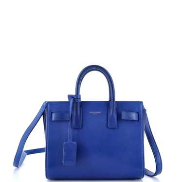 Saint Laurent Sac de Jour Bag Leather Nano