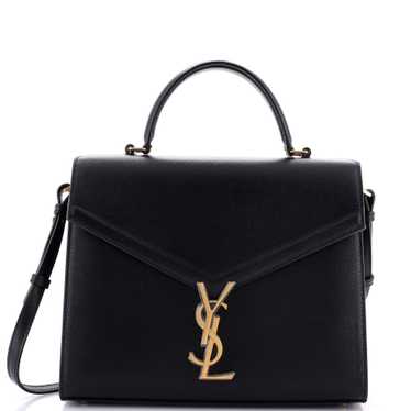 Saint Laurent Cassandra Top Handle Bag Leather Med