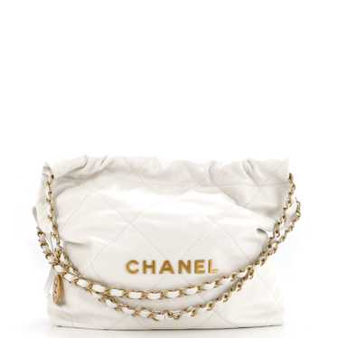 CHANEL 22 Chain Hobo Quilted Calfskin Small