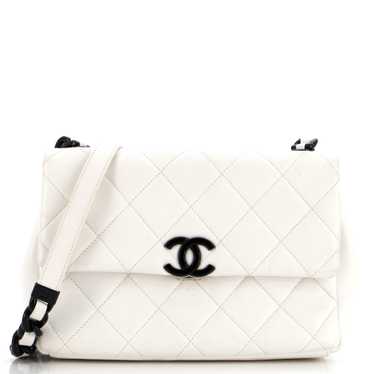 CHANEL My Everything Flap Bag Quilted Caviar Mediu