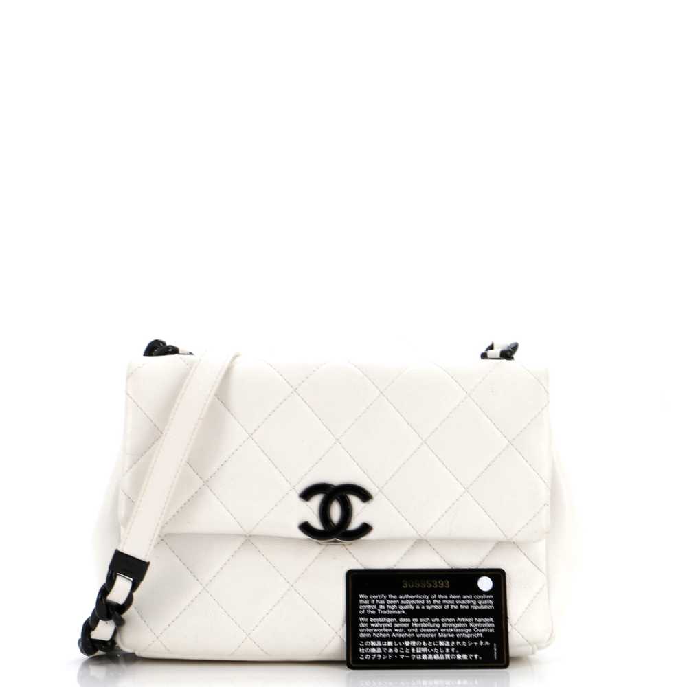 CHANEL My Everything Flap Bag Quilted Caviar Medi… - image 2