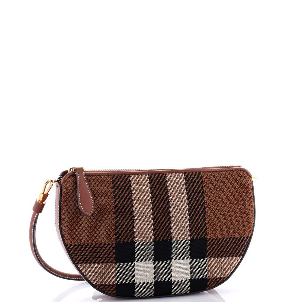 Burberry Olympia Pouch Shoulder Bag Knitted Check - image 2