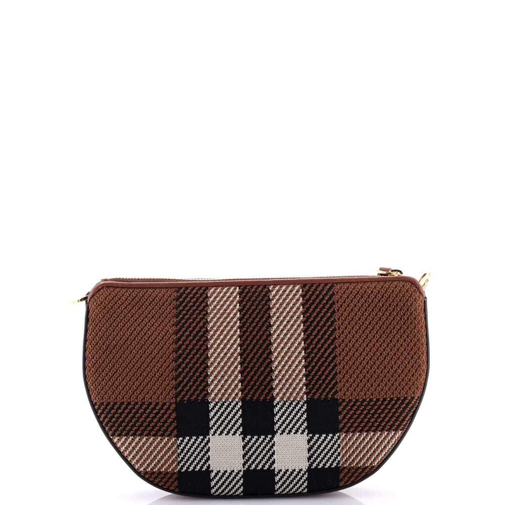 Burberry Olympia Pouch Shoulder Bag Knitted Check - image 3