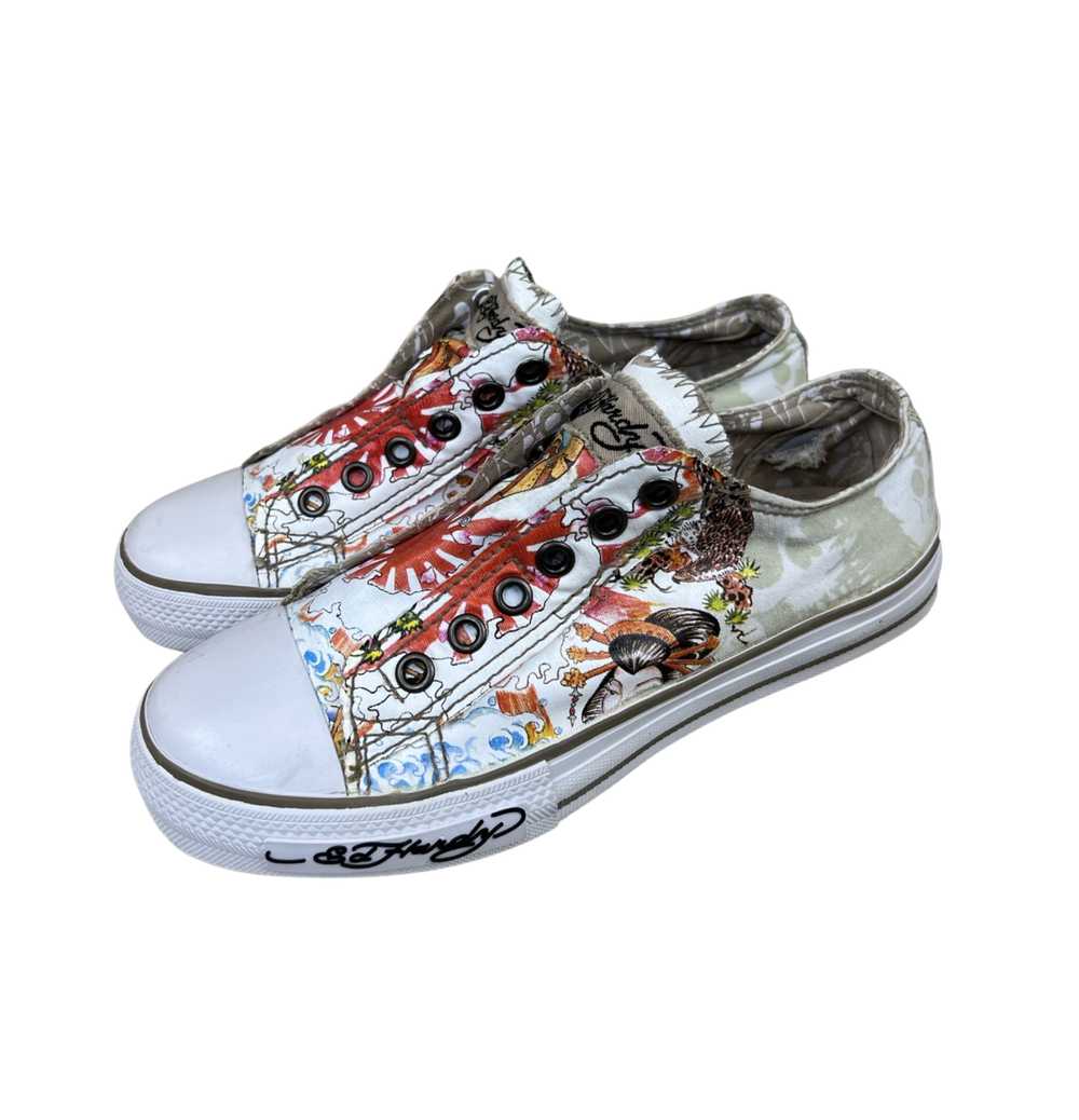 Ed Hardy × Vintage Ed Hardy Vintage Low Top Sneak… - image 1