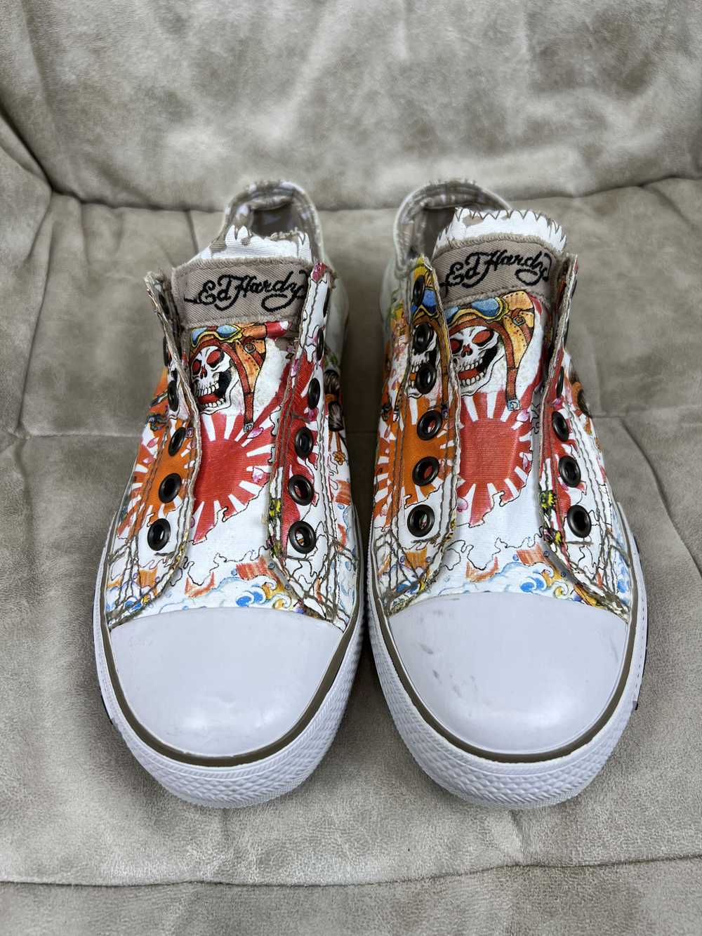 Ed Hardy × Vintage Ed Hardy Vintage Low Top Sneak… - image 4