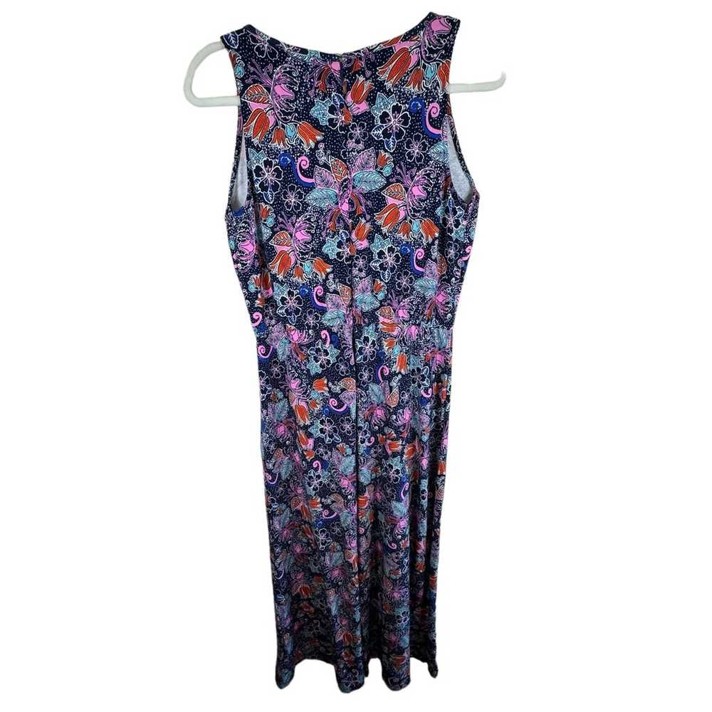 Talbots Colorful Floral Lightweight Sleeveless St… - image 2