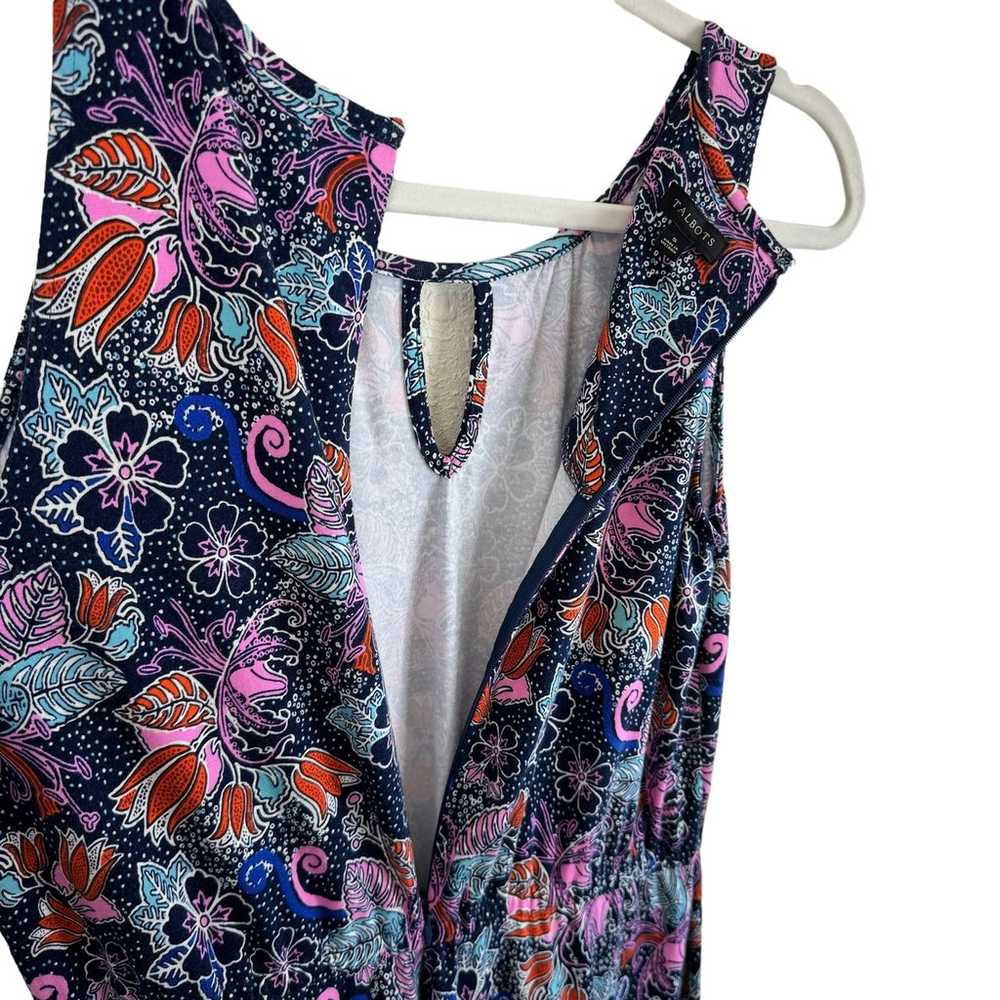 Talbots Colorful Floral Lightweight Sleeveless St… - image 5