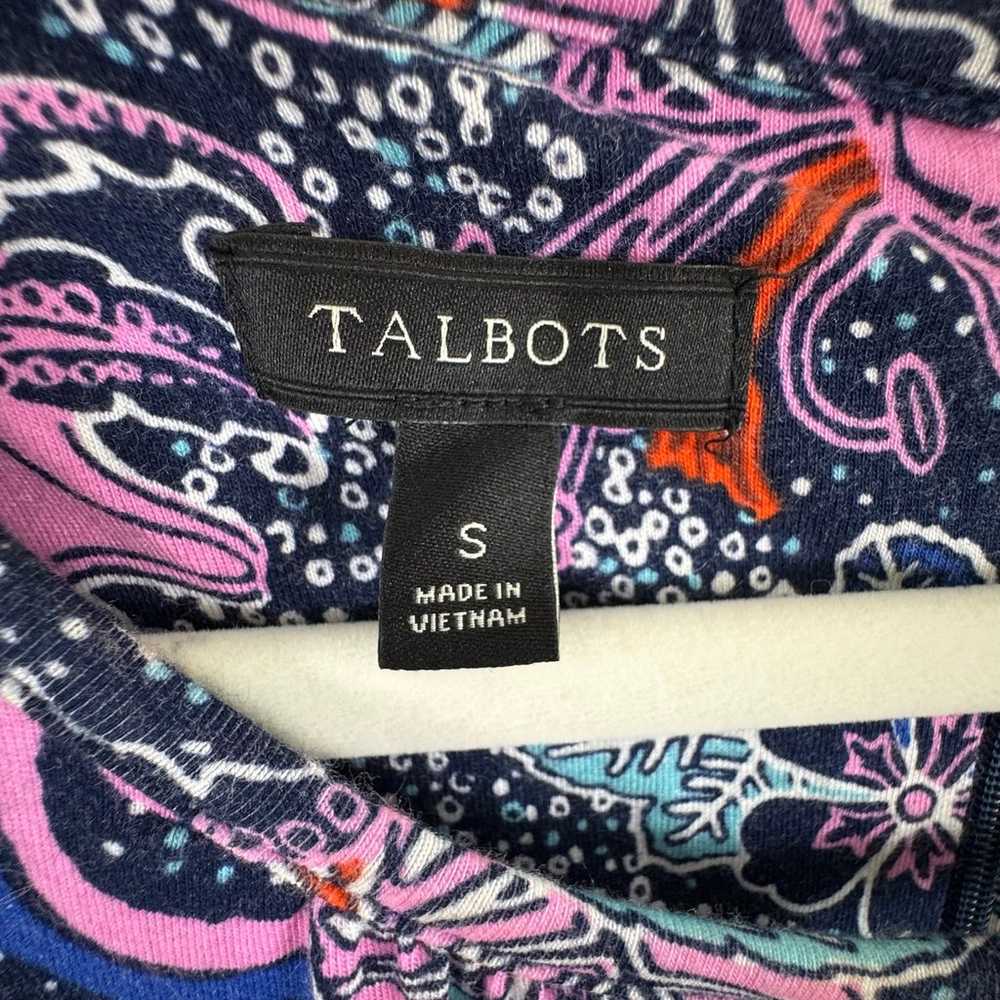 Talbots Colorful Floral Lightweight Sleeveless St… - image 6