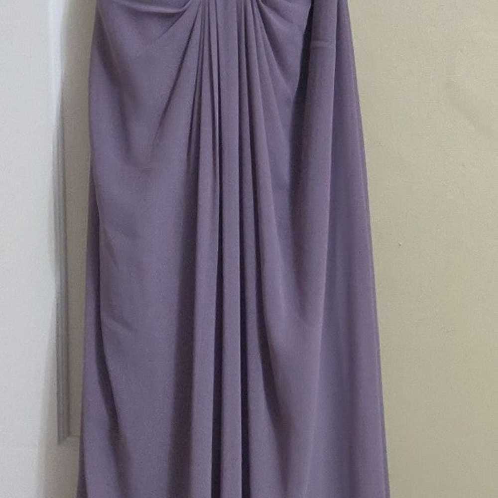 Bill Levkoff Lilac Chiffon Dress - image 1