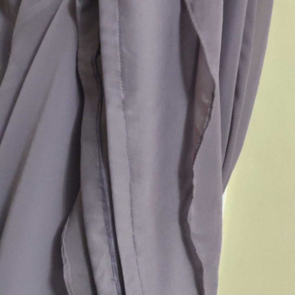 Bill Levkoff Lilac Chiffon Dress - image 5