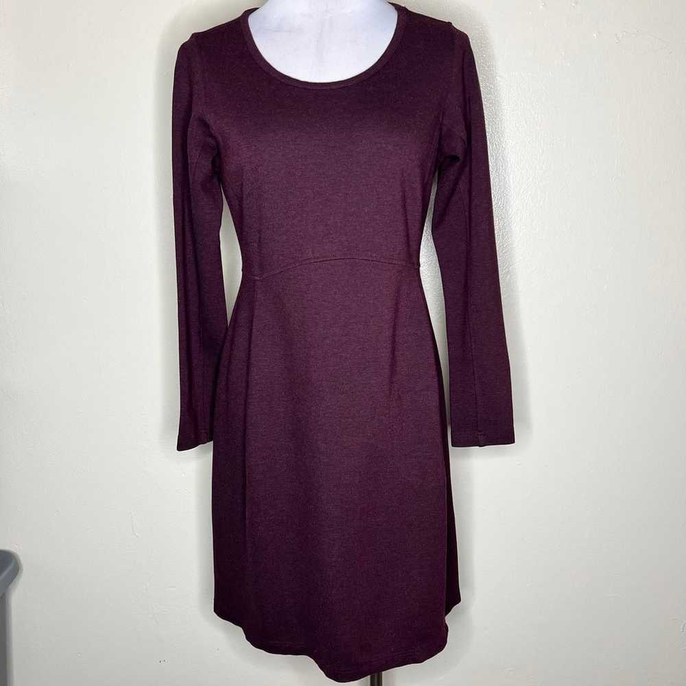 Duluth Trading Wearwithall Ponte Knit Dress SMALL… - image 2