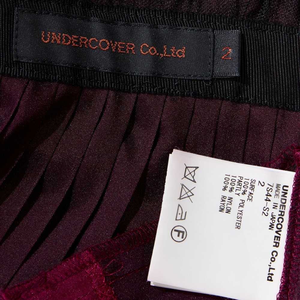 Undercover pink pleated black sheer overlay ribbo… - image 11