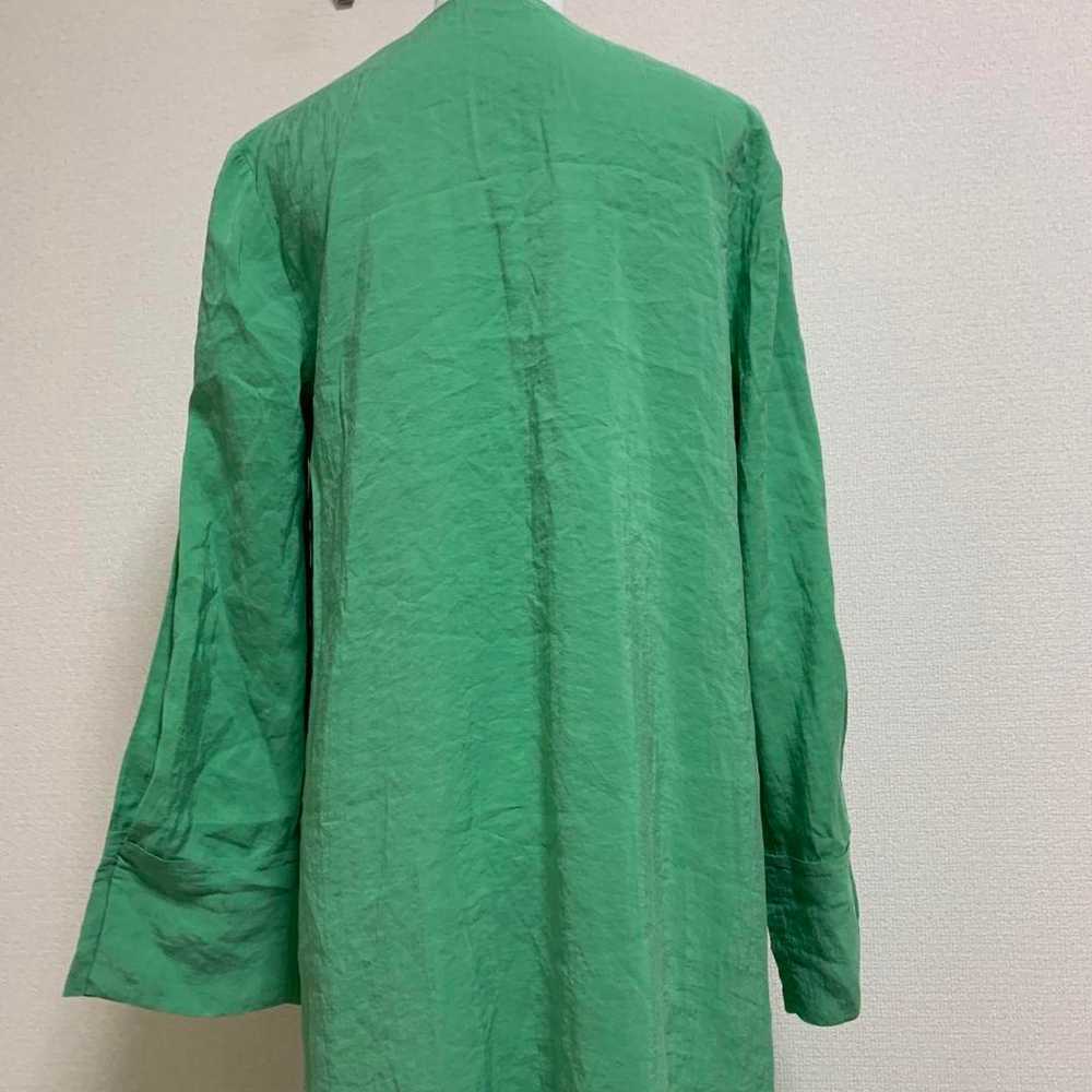 ZARA Green Long Dress Size M Skipper Smart Casual - image 7