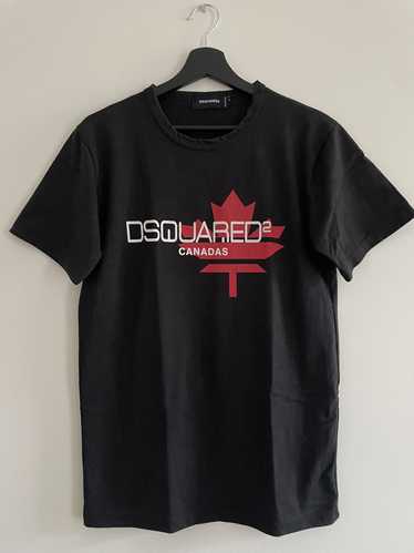 Dsquared2 DSQUARED 2 Black logo T-shirt