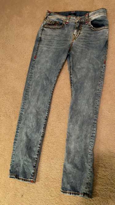 True Religion True religion red stitched rocco den