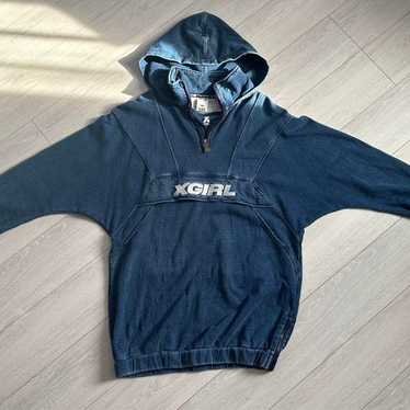 x-girl Denim One-piece Hoodie x-girl - image 1