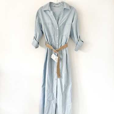 Zara Belted Shirtdress, NWOT!