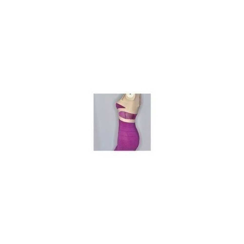 Wow Couture Stretchy Purple Sleeveless Dress Size… - image 2