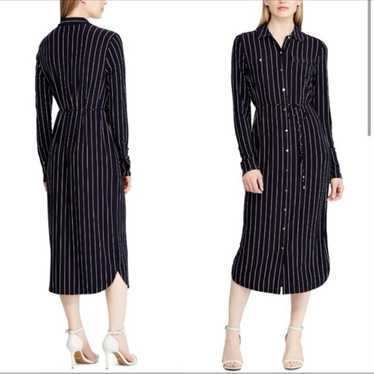 Lauren Ralph Lauren Striped Black Long Sleeve Jer… - image 1