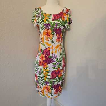 Tommy Bahama Tropical Sheath Dress - Size Small