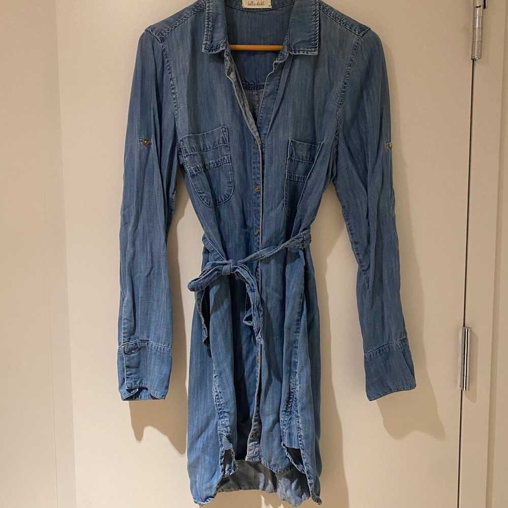 Bella Dahl Denim Dress - image 1